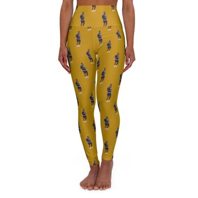 Notre Dame Fighting Irish Yoga Leggings, Marcus Freeman Workout Pants, Hot Coach